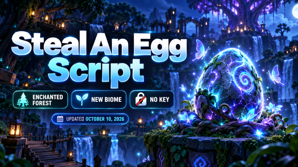 Steal An Egg Script Enchanted Forest